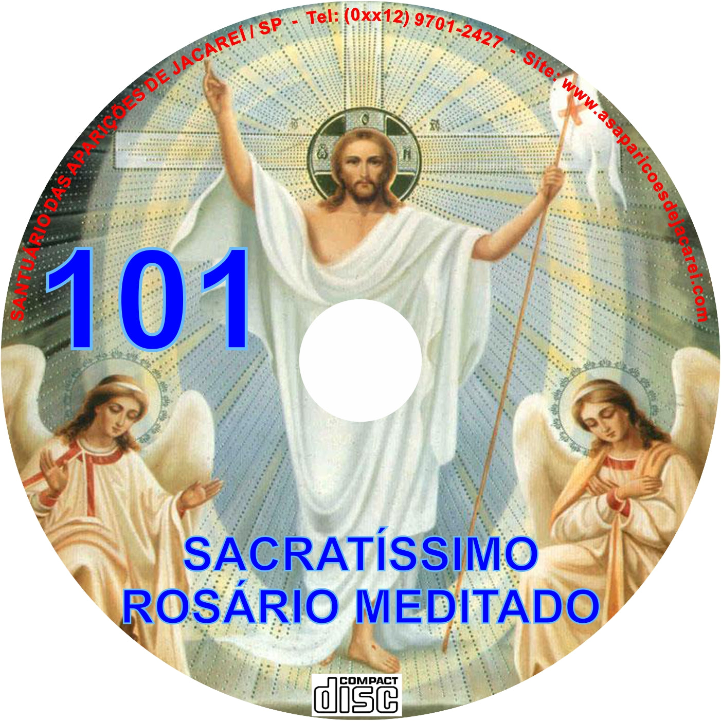 CD Rosário Meditado 101 CD Rosário Meditado 101